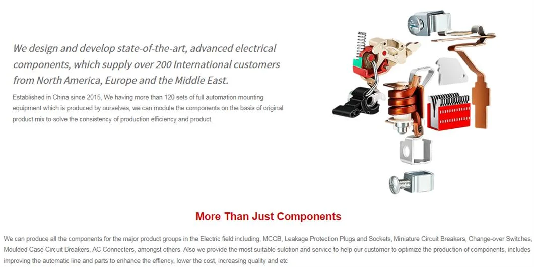 Wire Component for RCBO with Wire and Terminals (XMRCBOW-1) Circuit Breaker