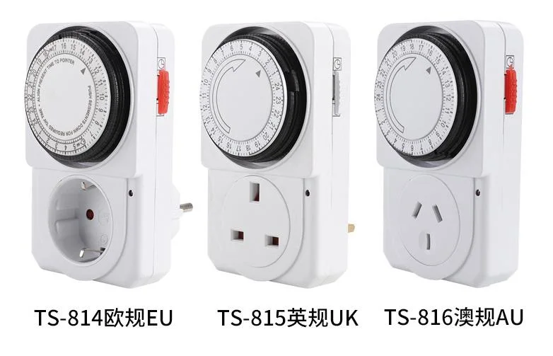 Ts814 EU Standard Antiflaming Mechanical Timer Switch