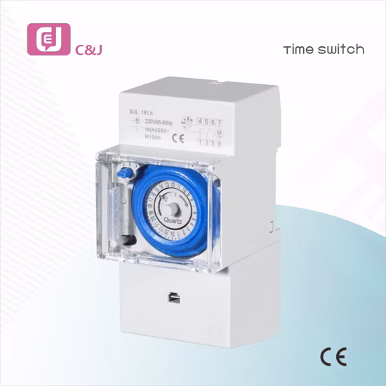 24h Sul181h Interruptor de temporizador eléctrico mecánico 220V
