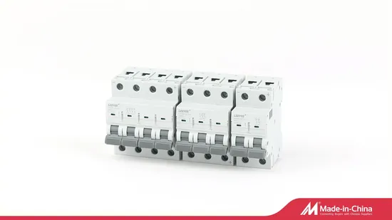 500V 6ka Interruptor de desconexión del disyuntor de CC de 2 polos para el sistema solar