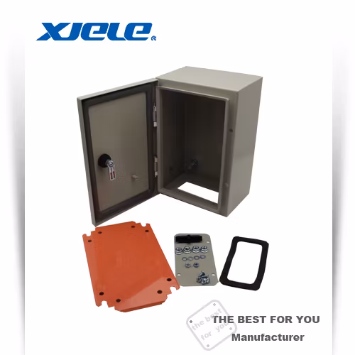 Caja de distribución de chapa de interruptor eléctrico OEM y ODM para fuente de alimentación/batería con acero inoxidable y telar de cableado